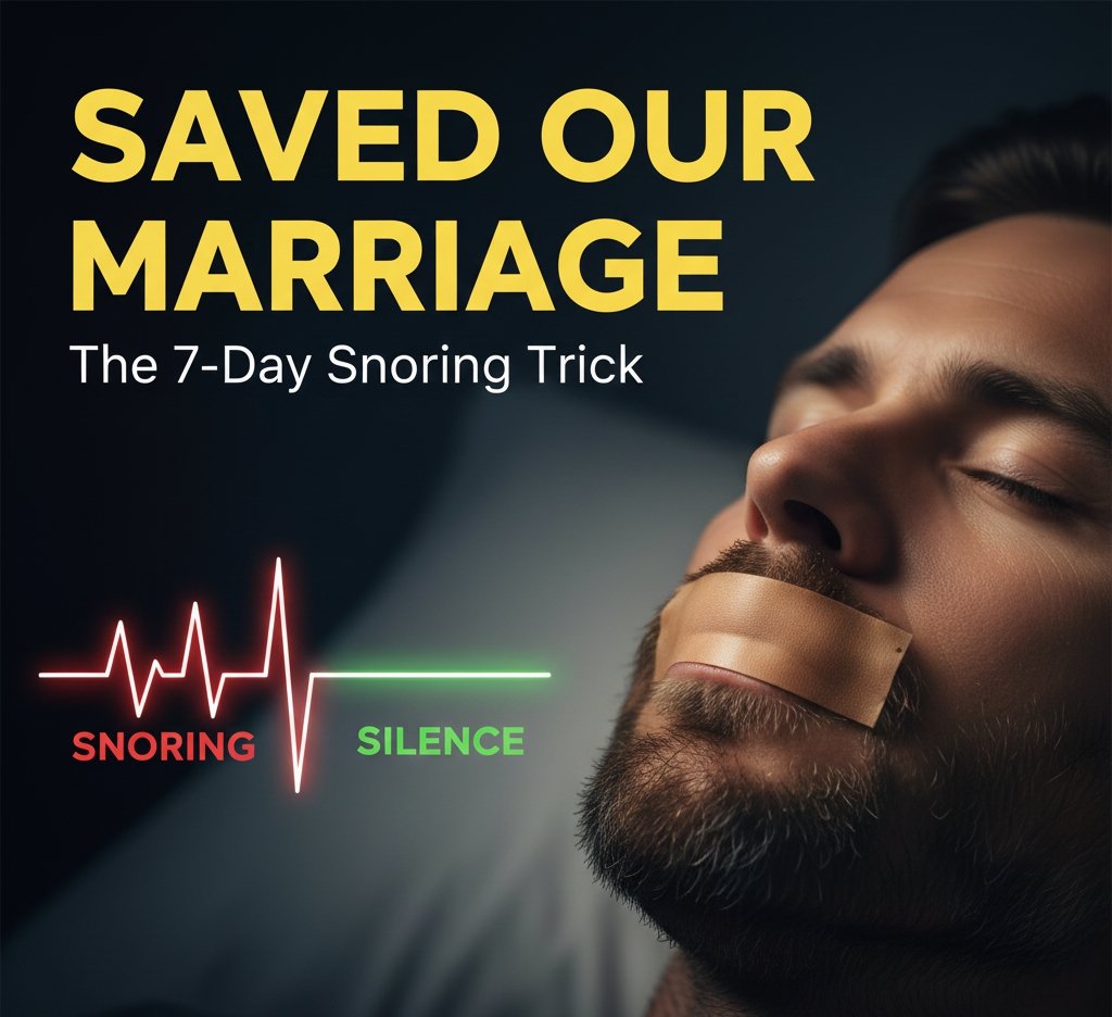 I Fixed My Husband’s Loud Snoring in 7 Days This $12 Trick Saved Our Marriage