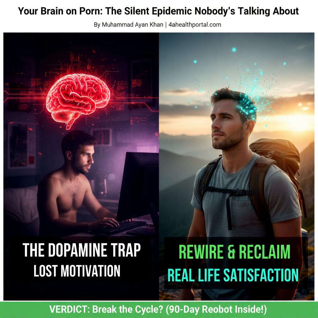porn addiction effect on brain dopamine